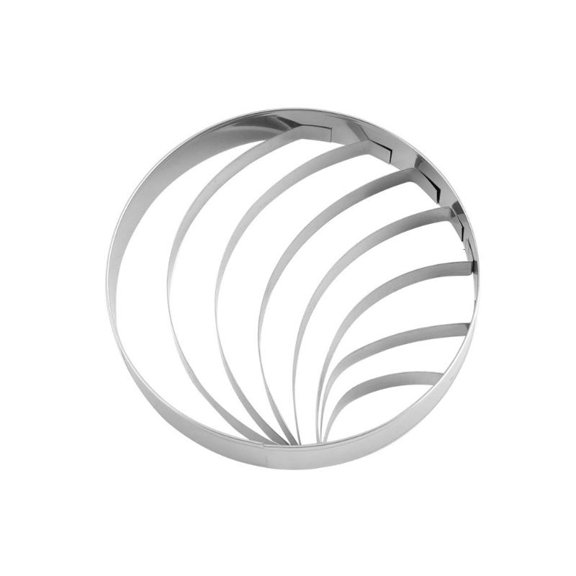 Hygienic And Durable Nonrust Steel Cookie Cutter Ideal For Conchas And Other Pastries Easy To Cleaning Front Dishwasher Safe
