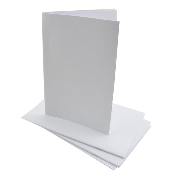 Hygloss Bright Books - Pkg of 20, 5.5" x 8.5", White