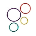 thumbnail image 1 of Hygloss Book Rings Assorted Sizes & Colors 36 Per Pack 2 Packs HYG61336-2, 1 of 2