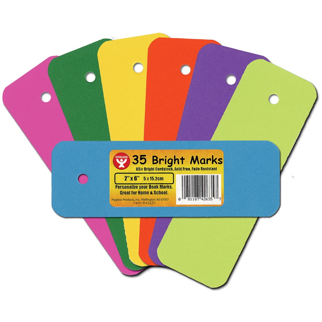 Hygloss Bright Bookmarks