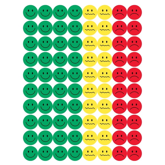 Hygloss Behavior Stickers, Pack of 1200