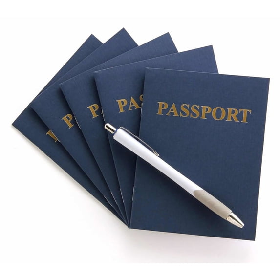 Hygloss My Passport Books, 12 Per Pack