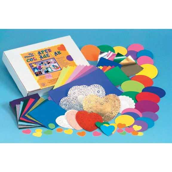 Hygloss Paper Collage Pack, 1100 Sheets, Assorted Colors