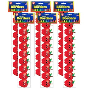 Hygloss Happy Apples Border, 72 Pieces