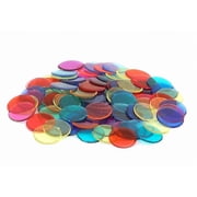 Hygloss Products 59151 Translucent Plastic Bingo Chips 7/8 Inch 150 Pack