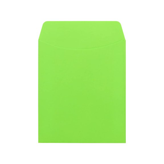 Hygloss Products Library Card Perfect for Classroom, Arts & Crafts & Much More-Non-Adhesive-3.5 x 5 -Pack of 30 Pockets, 30 Count (Pack of 1), Electric Lime