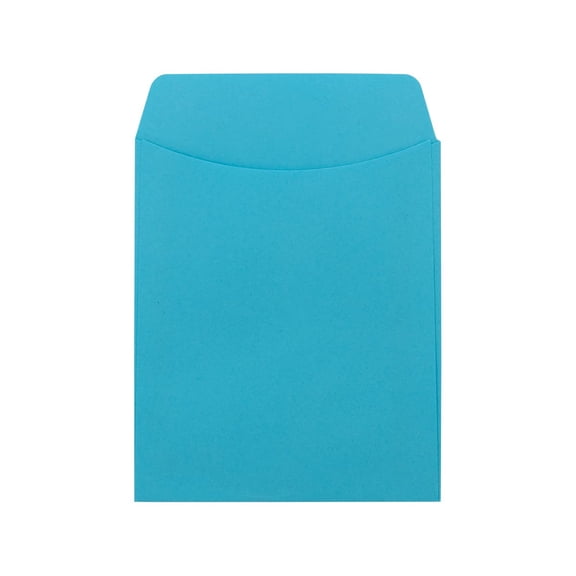 Hygloss Products Library Card Perfect for Classroom, Arts & Crafts & Much More-Non-Adhesive-3.5 x 5 -Pack of 30 Pockets, 8.5" x 11", Light Blue, 30 Count
