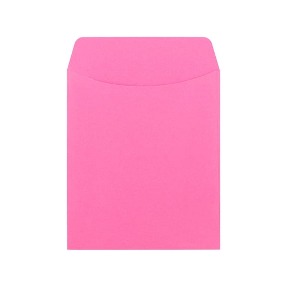 Hygloss Products Library Card Perfect for Classroom, Arts & Crafts & Much More - Non-Adhesive - 3.5 x 5 - Pack of 30 Pockets, Electric Pink, 30 Count