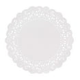 thumbnail image 1 of Hygloss Products Round Paper Doilies - Decorative, White Lace Doilies - Disposable - Food Grade Safe - 6 Inches - 36 Pack, 1 of 2