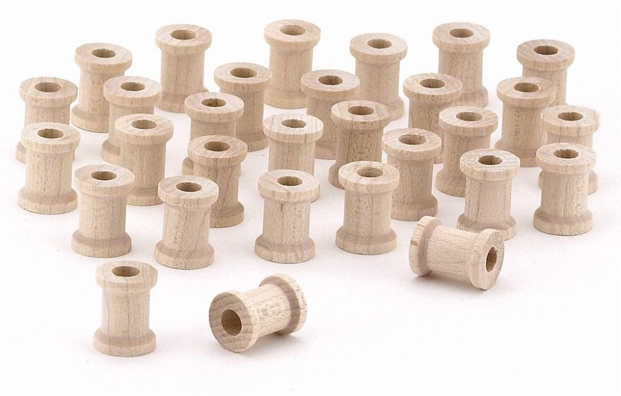 Hygloss Products Wooden Spools for Arts and Crafts ‚Äì Splinter Free ...