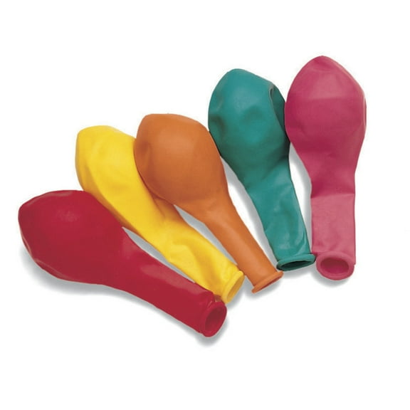 Hygloss Rubber Balloon, 5 Inches, Assorted Colors, Set of 288