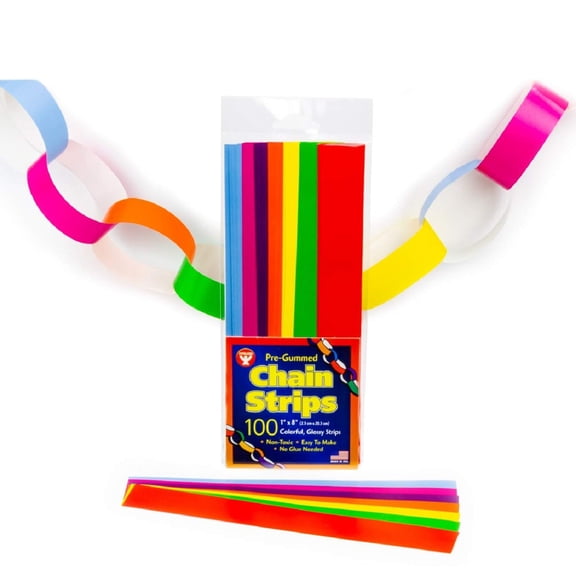 Hygloss Stick-a-Licks Super Strips, Assorted, 1 / Pack (Quantity)