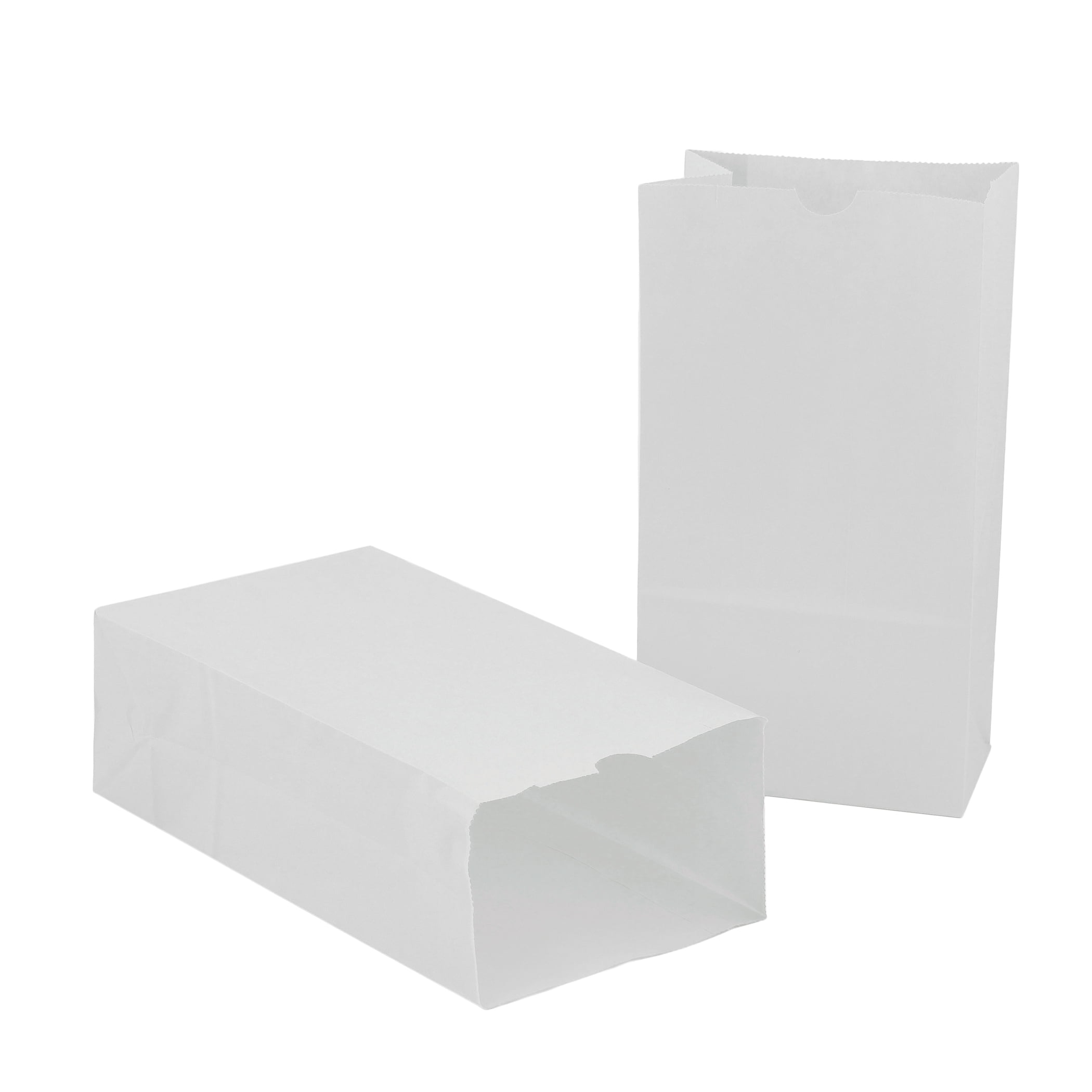 Hygloss White Gift Bags, 100 Count
