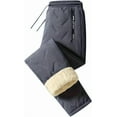 thumbnail image 1 of Hygo Fleece Thermal Pants Unisex Waterproof Windproof with Zipper Pockets Lined Lightweight Warm Pants Soft, 1 of 8