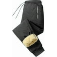 thumbnail image 1 of Hygo Fleece Thermal Pants Unisex Waterproof Windproof with Zipper Pockets Lined Lightweight Warm Pants Soft, 1 of 8