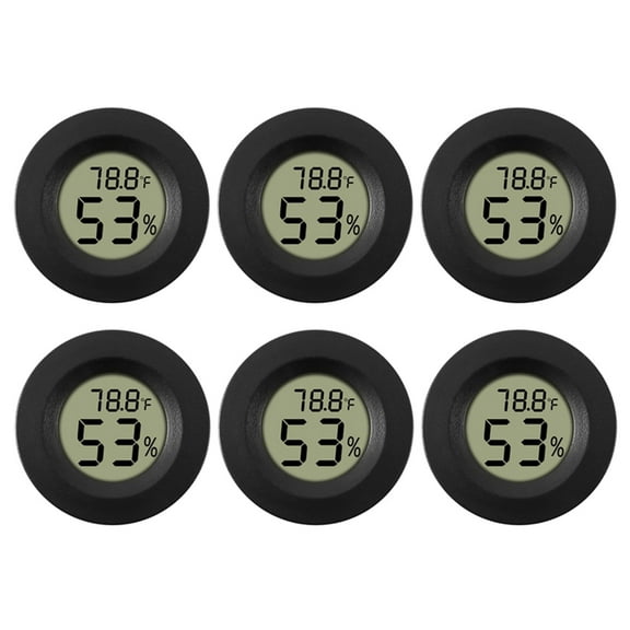 Hygrometer Thermometer Digital LCD Monitor Humidity Meter Gauge Electronic Thermometer & Hygrometer