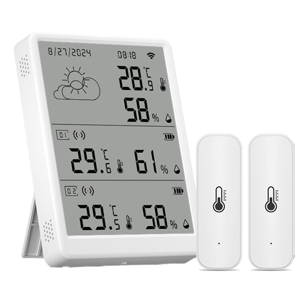 Hygrometer with Remote Monitoring and App Control Smart Thermo-Hygrometer