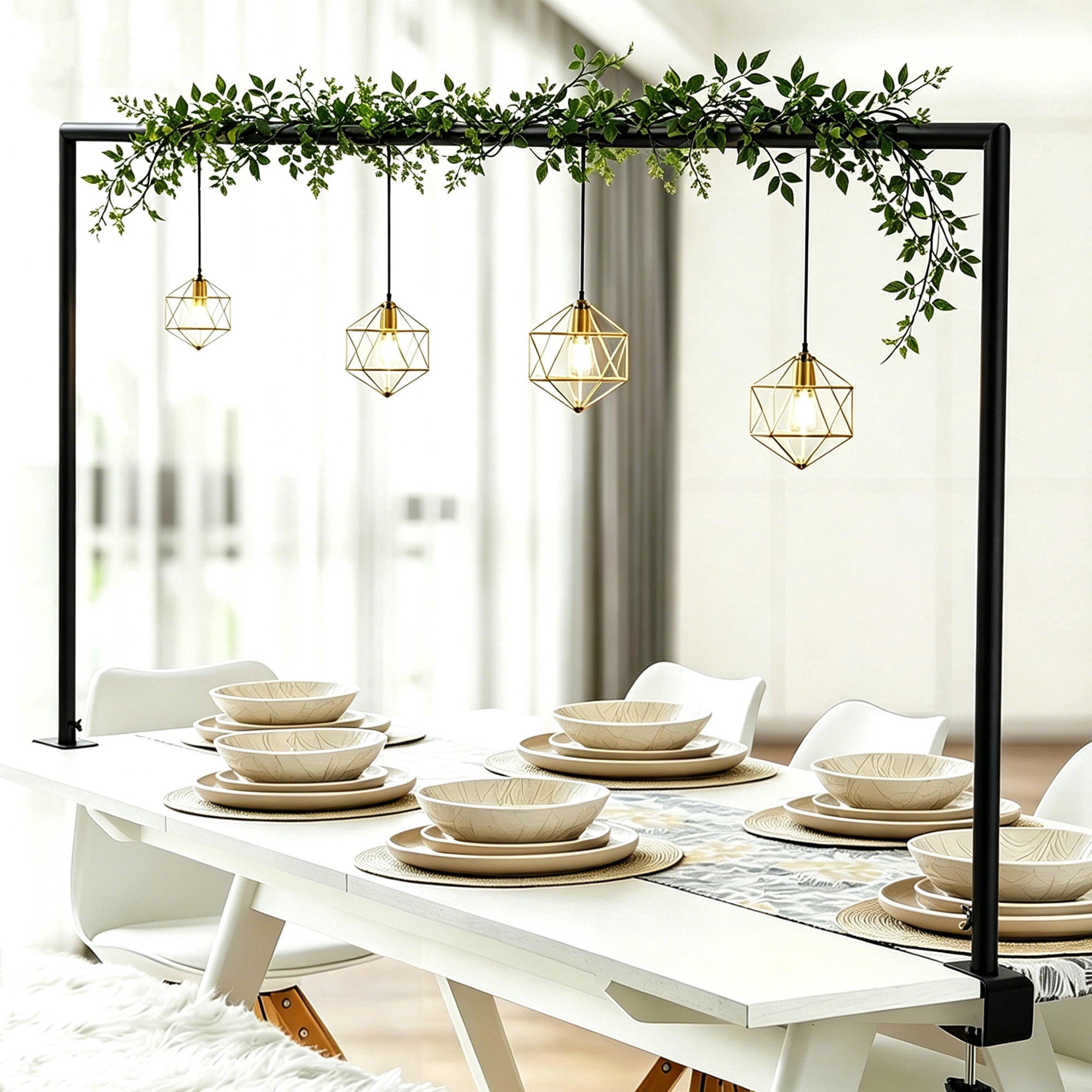 Overhead Table Hanging Rack Hyindoor 31