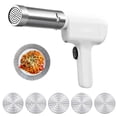 thumbnail image 1 of Hyindoor Electric Pasta Maker, 5-in-1 Handheld Cordless Pasta Machine Automatic Kitchen Noodle Maker（White）, 1 of 9