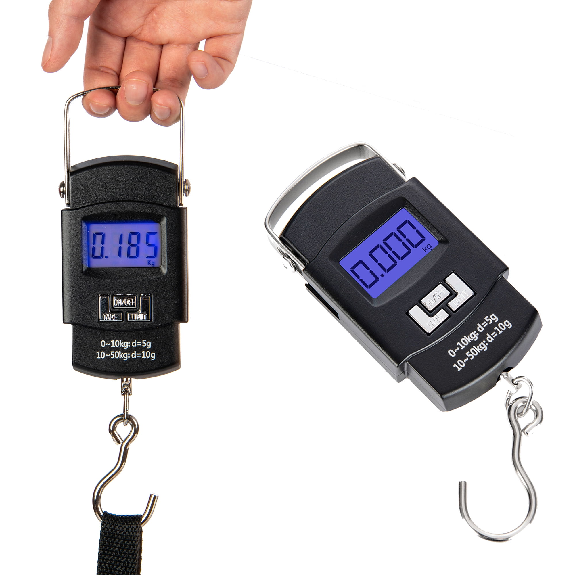 WeiHeng WH-A25 Rechargeable LCD Digital Electronic Scale Fishing/Luggage  N7K6