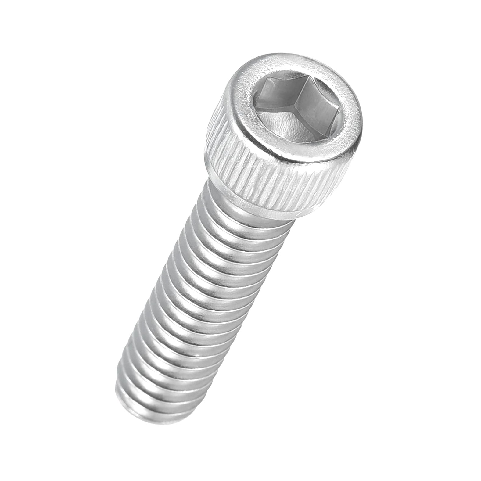 25 Pcs 1/4-20 X 1 Inch Socket Head Cap Screws - 304 Stainless Steel, Allen Hex Drive, Full Thread