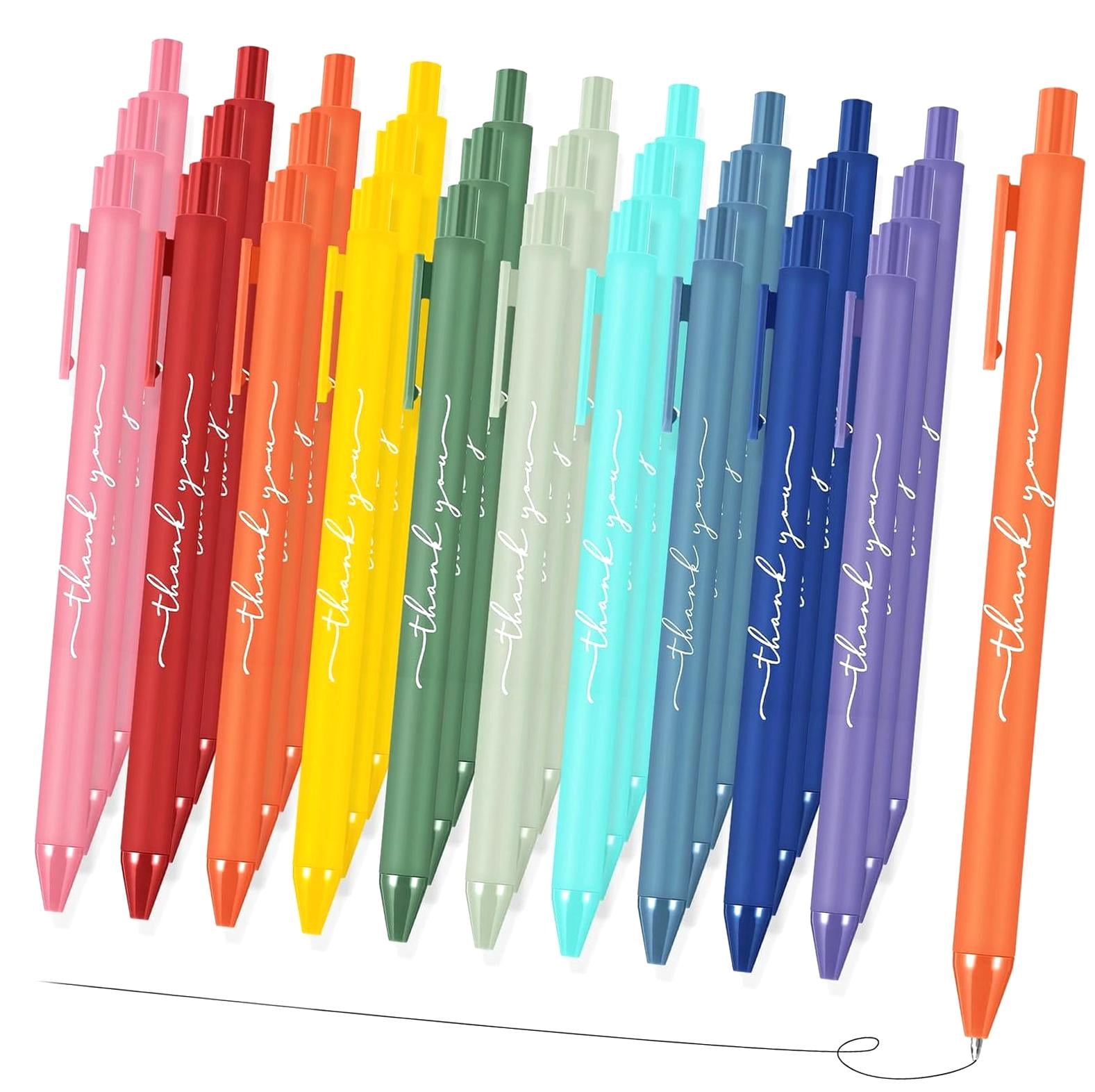 Hyjoy 50 Pcs Thank You Bulk Employee Appreciation Multicolor Thank You ...
