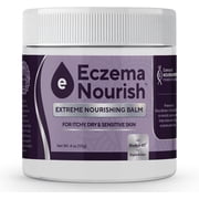 Marie Originals Eczema Nourish Balm, Natural Extreme Moisturizing Balm for Dry, Itchy & Sensitive Skin, Deep Hydration & Skin Barrier Support, 4 oz