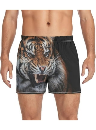 Tiger Print Underwear Mens