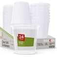 thumbnail image 1 of Bakken Plastic Deli Containers with Lids 24oz (80 Pack), Leak-Proof Food Storage for Soup, Meal Prep & Slime, Stackable, Freezer & Microwave Safe, 1 of 3