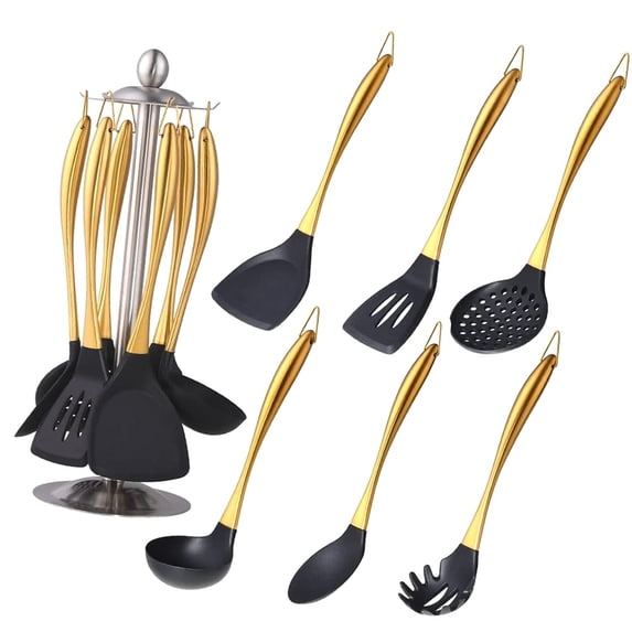 Hyjoy Cooking Utensil Set, 6 Pieces Kitchen Utensils , Non-stick ...