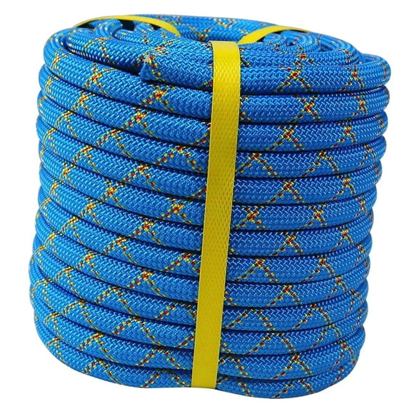 Hyjoy Double Braided Arborist Rope 1/2 Inch 200 Feet Polyester Rope ...