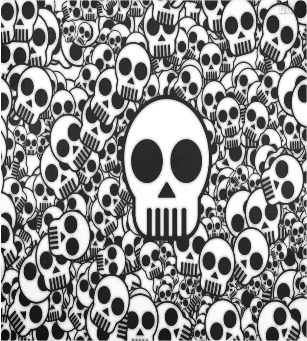 Hyjoy Halloween White Skull Dishwasher Cover 23"Wx26"H , Farmhouse Kitchen Dishwasher