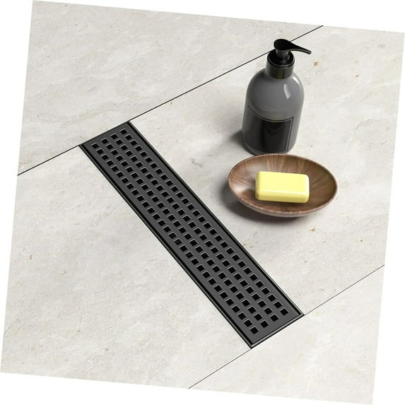 Hyjoy Linear Shower Drain 12 Inch Rectangular Floor Drain with ...