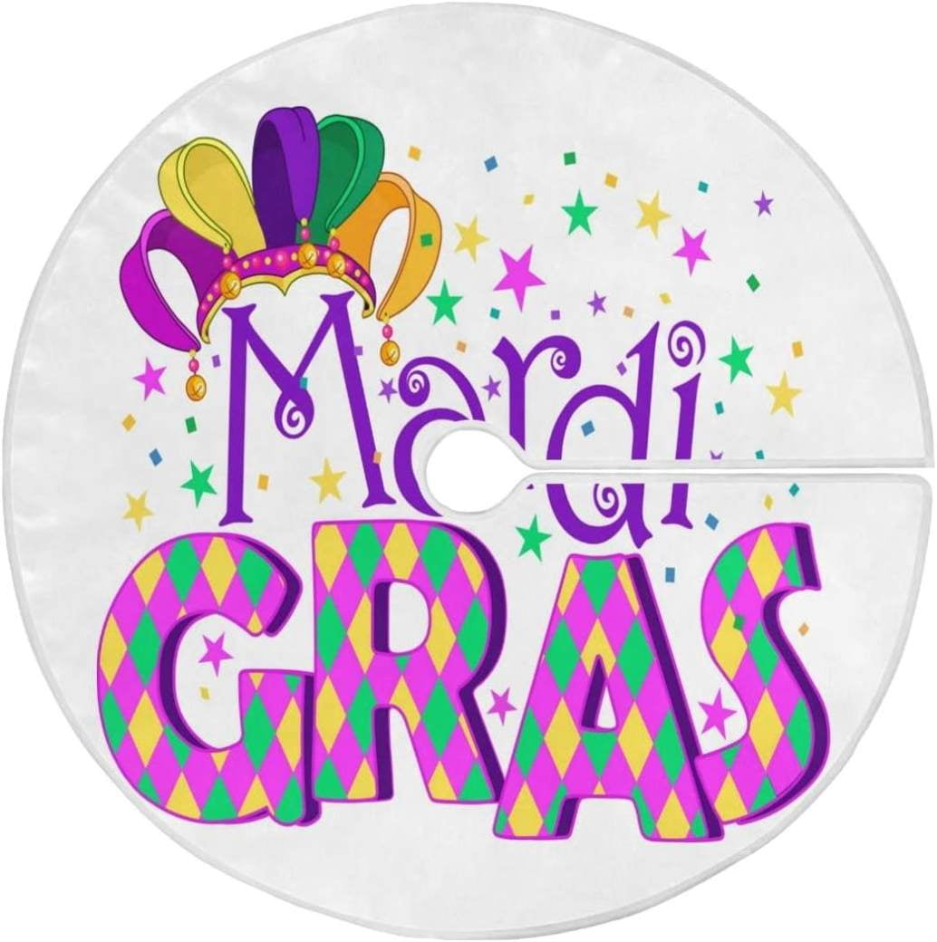 Mardi Gras Tree Skirt 