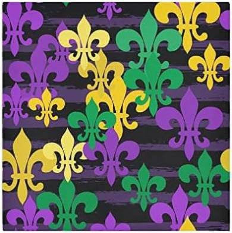mardi gras table cloth