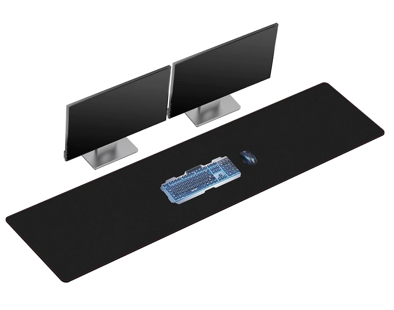 Hyjoy Oversized Desk Mat (70.9"x15.8") PU Leather Table Protector for