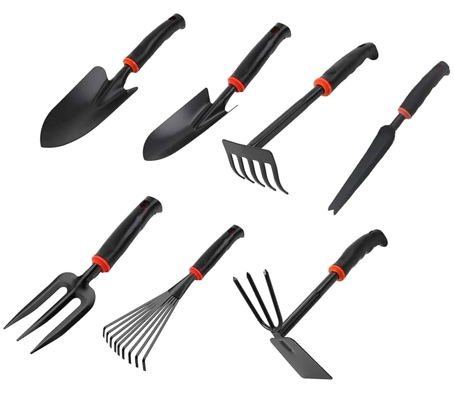 Hyjoy Set (Set, 7 Pieces, Gardening Kit 2 Rakes, Cultivators, and ...
