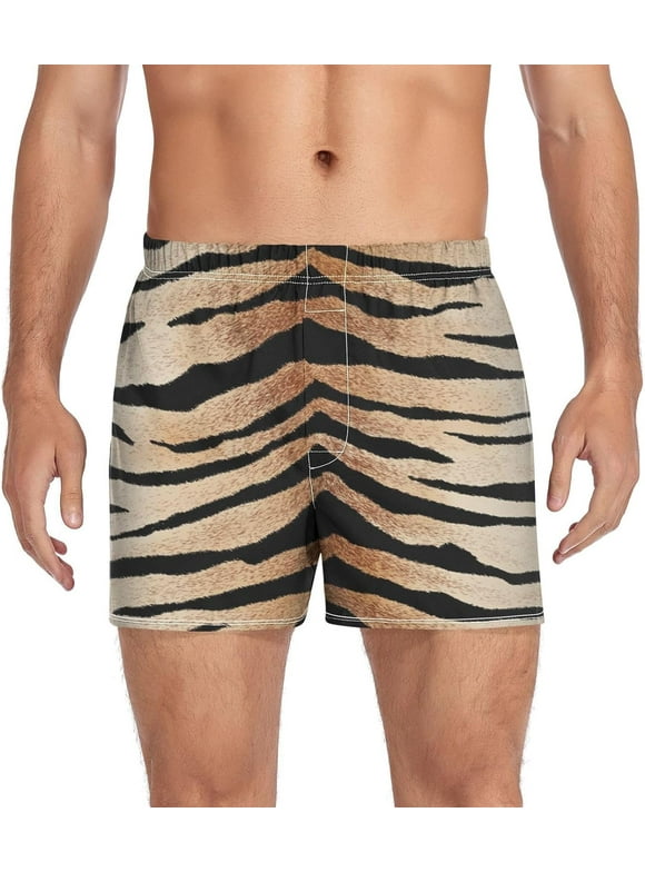 Tiger Print Underwear Mens