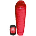 thumbnail image 1 of Hyke & Byke Shavano 32 F Hiking & Backpacking Sleeping Bag - 3 Season, 650FP Duck Down Sleeping Bag - Ultralight - Red - 87in - Long, 1 of 7