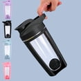 thumbnail image 1 of Hyknon 17oz Wide Mouth Protein Shaker Bottle for Protein Mixes Leakproof Lightweight Shaker Cup with Mixing Ball & Scale BPA-Free Blue Blender Bottle for Men Women Pre Workout Gym Juice, 1 of 7