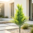 thumbnail image 1 of Hyknon Artificial Outdoors Flowers with Ground Stake, UV Resistant Fake Flowers, Fade Resistant Realistic Fake Plants, Weatherproof Faux Greenery Bushes Tree for Garden Yard Porch Patio Decor 19.7", 1 of 6
