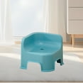 thumbnail image 1 of Hyknon Blue Toddler Chair Non-Slip Compact Small Seat with Back Portable Plastic Thickened Kids Chair for Children Indoor Outdoor, 1 of 6