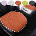thumbnail image 1 of Hyknon Car Seat Cover Waterproof Leather Non-Slip Seat Cushion Cover Breathable Soft Purple Seat Protector Accessories Universal Fit for Family Vehicles Suvs, 1 of 7