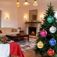 thumbnail image 1 of Hyknon Christmas Ball Ornaments, Glitter Red Round Christmas Tree Hanging Decor Balls, Shatterproof Plastic Pendant with Hanging Hook, Reusable Decor for Xmas Tree Home Holiday Party Decor 4.72 ", 1 of 8