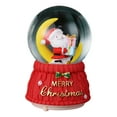 thumbnail image 1 of Hyknon Christmas Music Box Christmas Decorations Crystal Snow Globe with LED Light Plastic Table Centerpieces for Holiday Party Home, 1 of 6