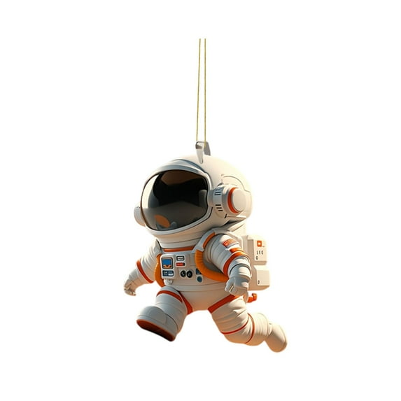 Hyknon Christmas Ornaments for Christmas Tree Christmas Decoration Shatterproof Acrylic Firefighter Fireman Figures Hanging Pendants for Car Home Party Fireman Lovers