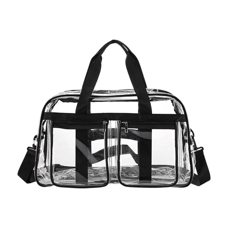 Hyknon Clear Duffle Bag, Heavy Duty Waterproof Transparent PVC See