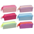 thumbnail image 1 of Hyknon Clear Pencil Case, Large Capacity Pencil Pouch with Zipper, Pen Organizer Bag for Makeup, Portable Stationery Storage Case for Office Classroom Travel, 1 of 7