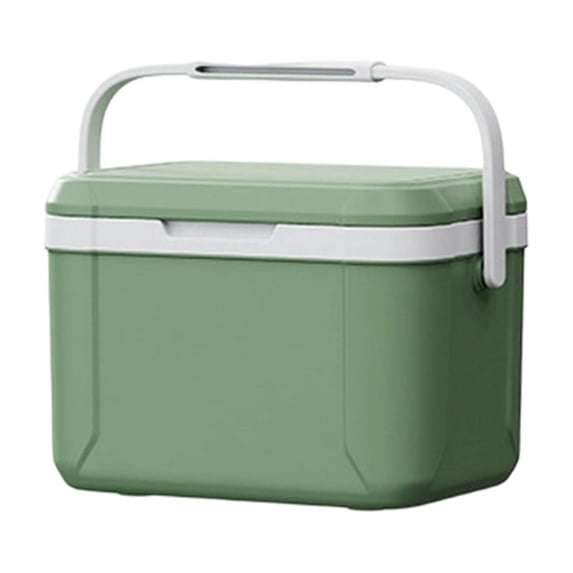 Hyknon Cooler, Large Capacity Insulated Hard Shell Ice Chest, Classic Leak-Resistant Outdoor Hard Cooler, Portable Compact Cooler with Ice Retention for Picnics Grill Concerts Sports, Green
