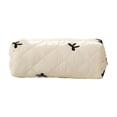 thumbnail image 1 of Hyknon Cute Bow Pencil Case, Large Capacity Waterproof Pencil Pouch, Aesthetic Pen Bag Small Stationery Organizer for College Office Travel Makeup Storage, 1 of 6